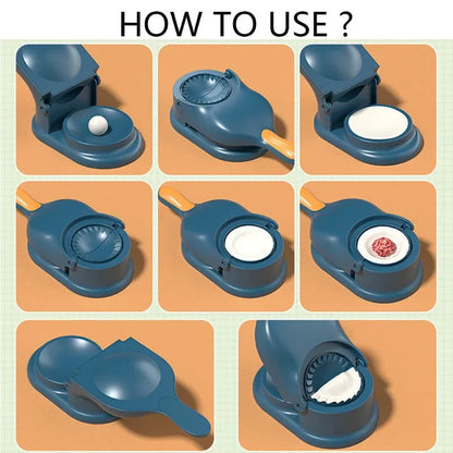 Portable Dumpling Making Tool – Effortless Dumplings, Ravioli & More
